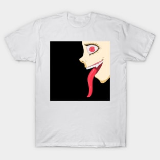 Girl with a long tongue T-Shirt